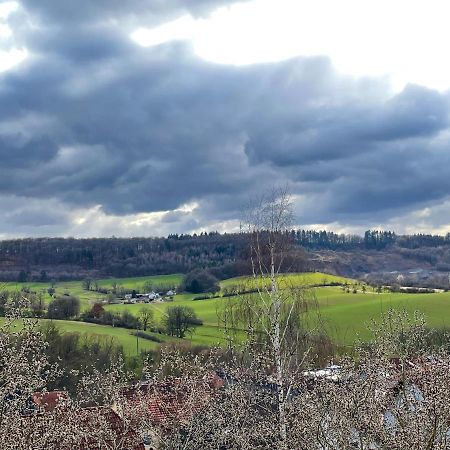 Ferienwohnung Balkonblick Am Hirschberg 圣温德尔 外观 照片