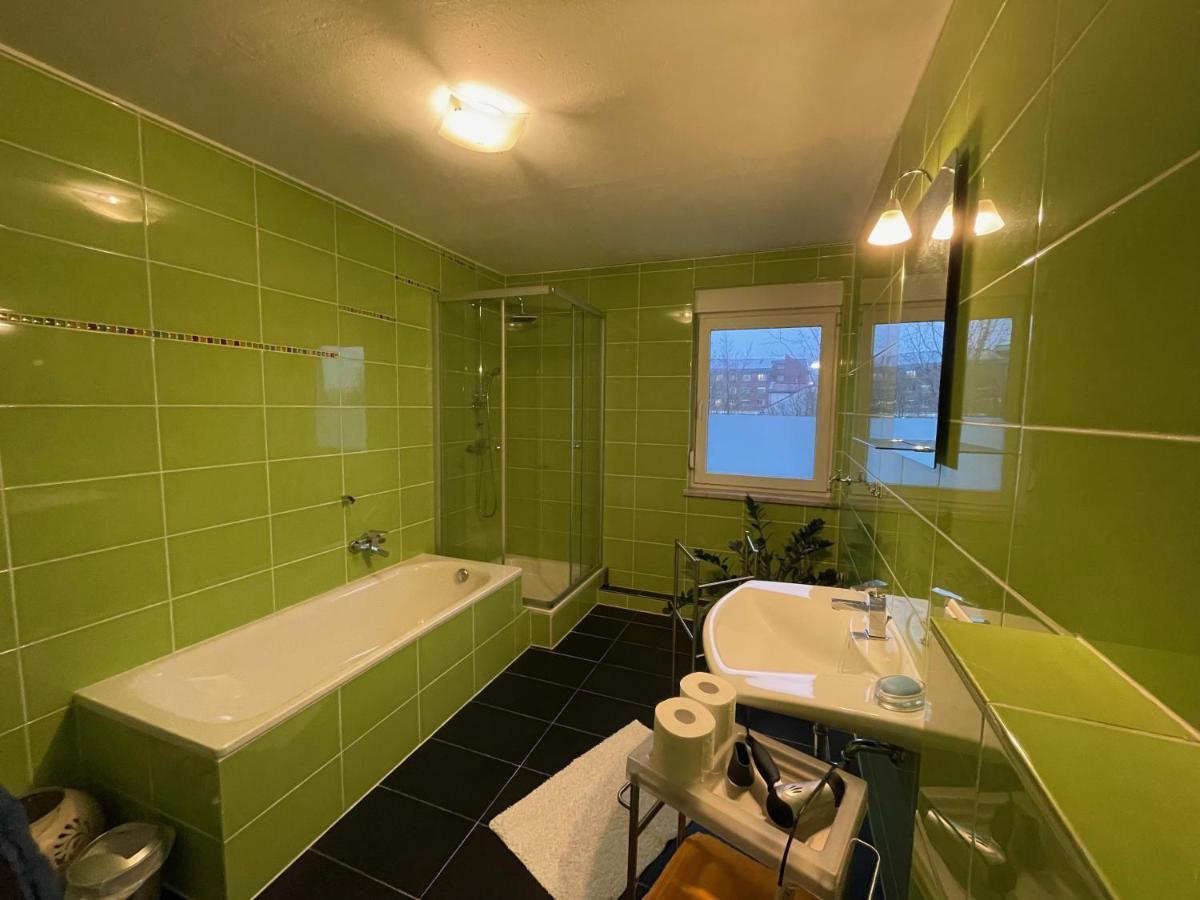 Ferienwohnung Balkonblick Am Hirschberg 圣温德尔 外观 照片