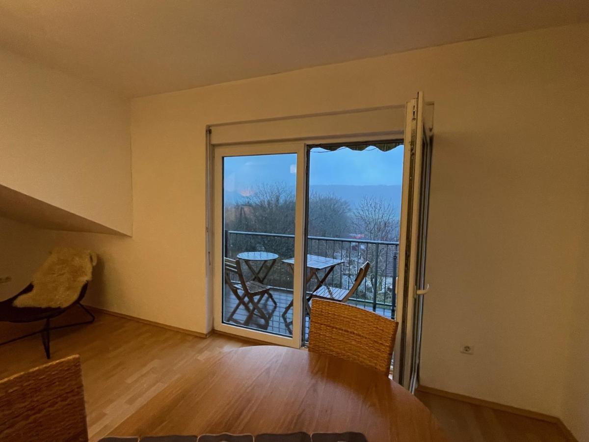 Ferienwohnung Balkonblick Am Hirschberg 圣温德尔 外观 照片