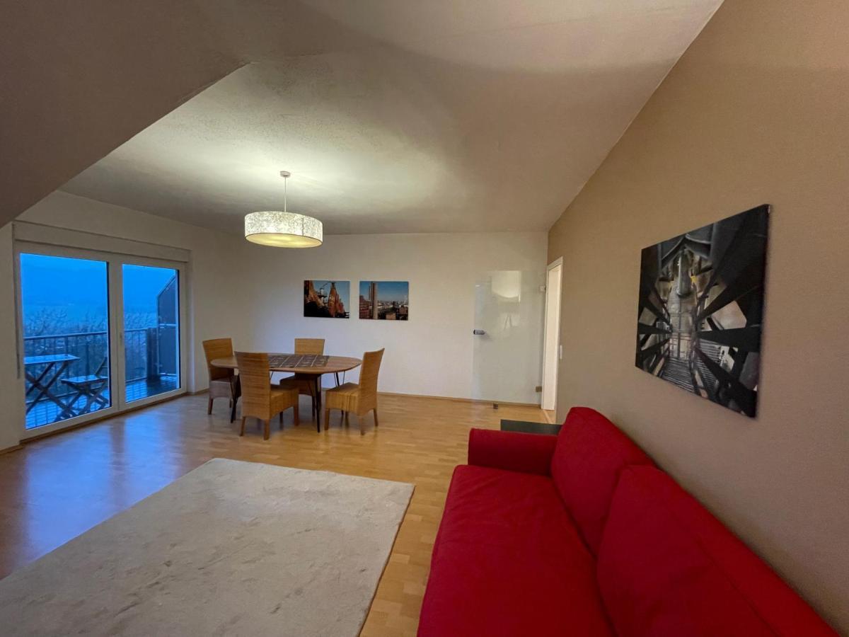 Ferienwohnung Balkonblick Am Hirschberg 圣温德尔 外观 照片